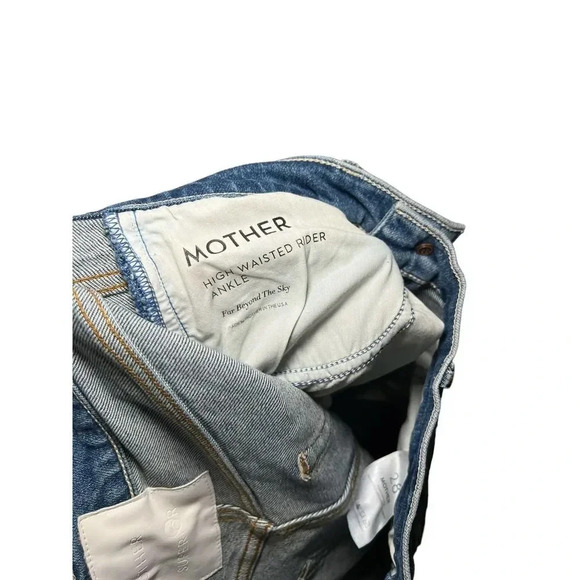 Mother Superior  High Waisted Rider Ankle Jeans - Picture 10 of 13